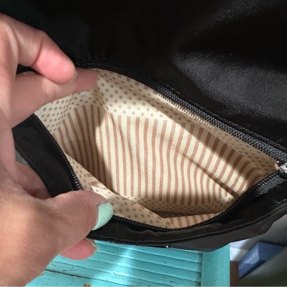 Beside u Black Nylon Backpack RFID Pocket main image 10